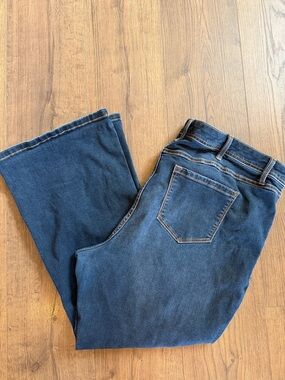 Torrid Blue Denim "FeelTheFit" Luxe Slim Boot Jeans Super Stretch Pant Size 24XS